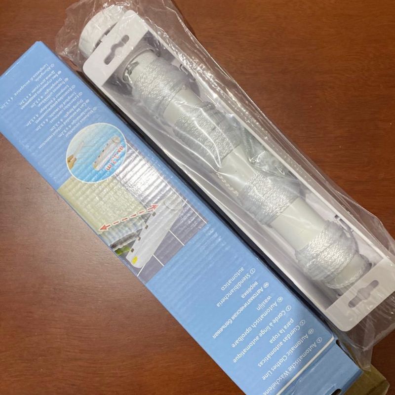 Wall Mounted 4/5 Clothes Line Retractable Laundry Hanger Clothes Drying Rack