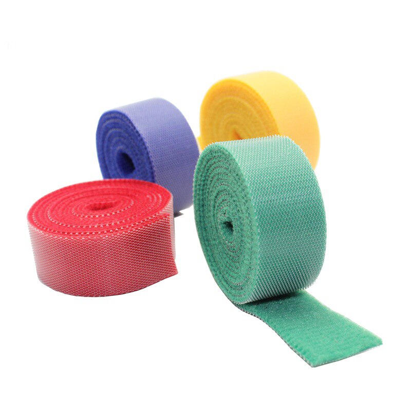 5M/Roll Size 5MX10MM Draad Naaien Accessoires Multifunctionele Kleurrijke Kabelbinders Draad Bandjes