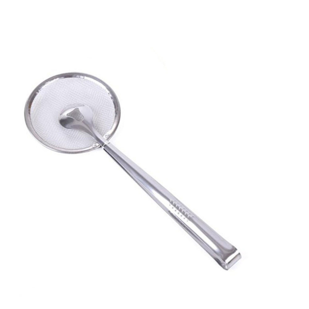 Koken Serveren Voedsel Clip Tong Rvs Afvoer Olie Gebakken Voedsel Zeef BBQ Salade Buffet Tool Keuken Koekenpan Mesh Vergiet