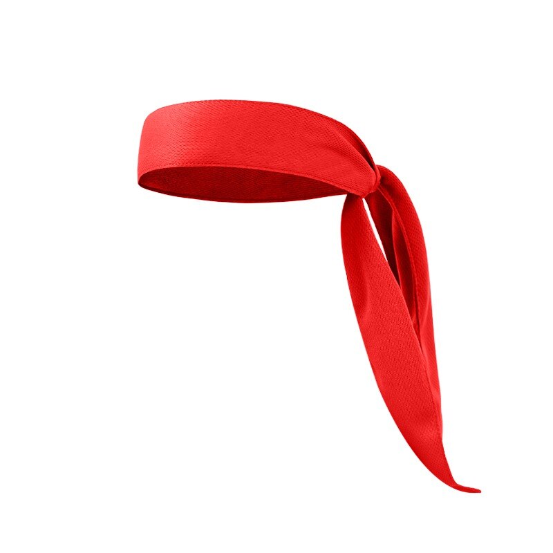 Sport Yoga cheveux ruban écharpe sport sueur courir Tennis Fitness Pirate bandeau Jogging Sports accessoires bandeau: Rouge