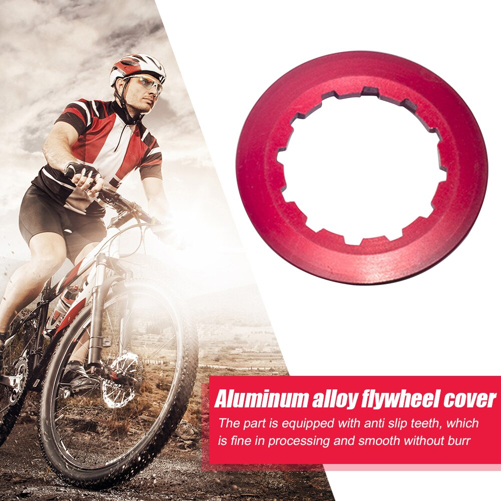 Mountain Road Bike Cassette Lockring 7075 Aluminum Alloy Cassette Lock Ring 11T Aluminum Alloy Bicycle Parts Accessories