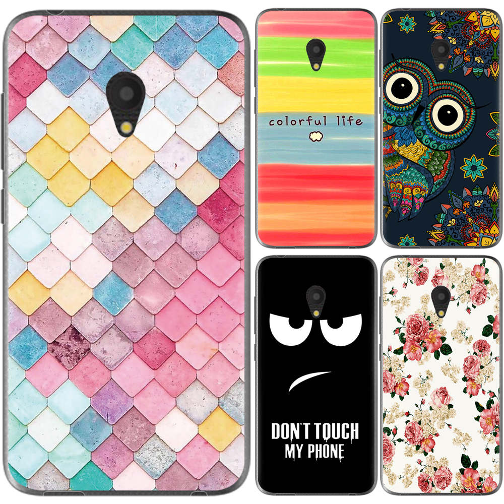 Phone Case For Alcatel U5 3G / Alcatel U5 Plus Cute Cartoon Painted TPU Soft Case Silicone Cover