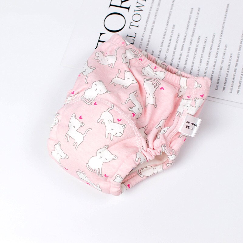 Baby Summer Training Pants Toilet Baby Waterproof Diaper Child Learning Underwear Pocket Wash Urine Pocket: color11 / L(12-19KG)