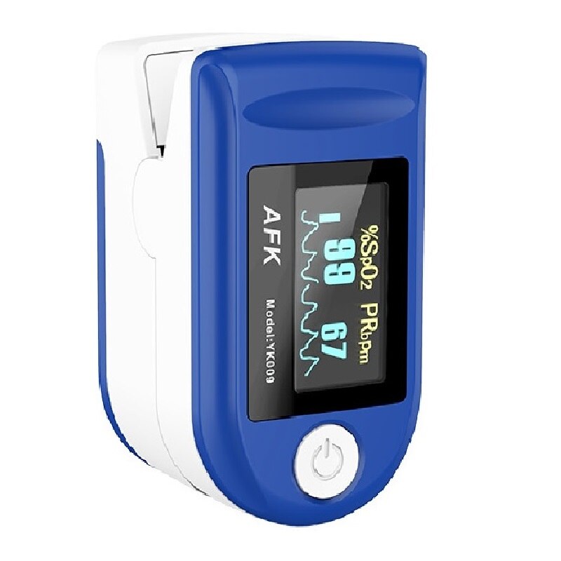 Nyeste blodoksygenmonitor fingerpulsoksymeter oksygenmetningsmonitor ledet digital skjermstøtte: B