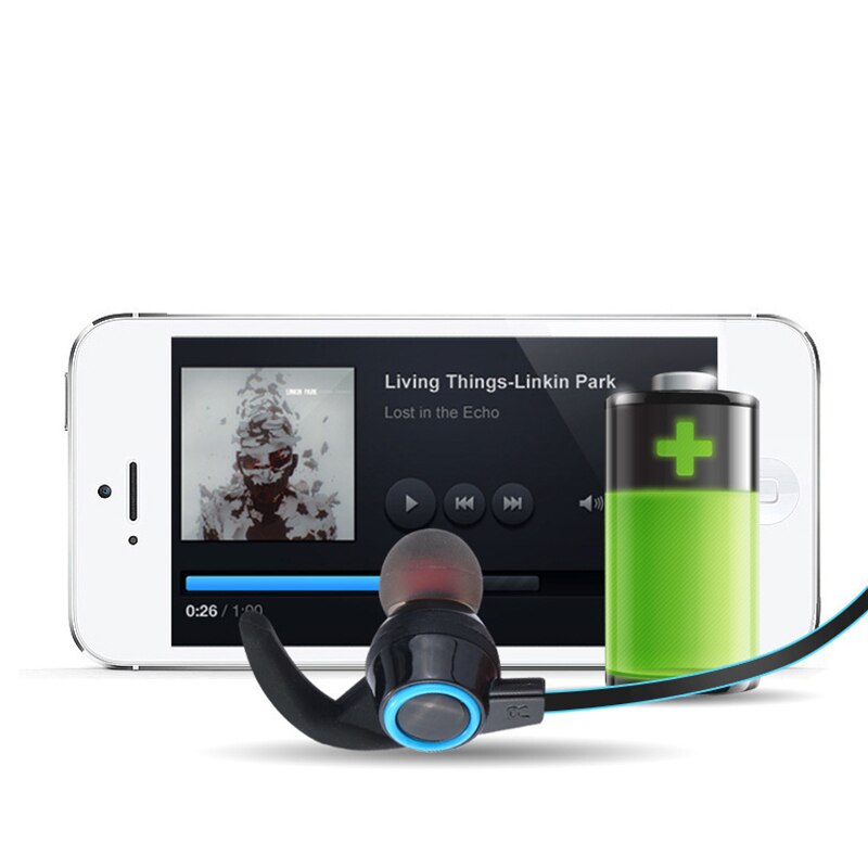 Sport Earphone Wireless Bluetooth -compatible Earphones Waterproof Sports Running Headset Earbuds Noise Cancelling Headphones