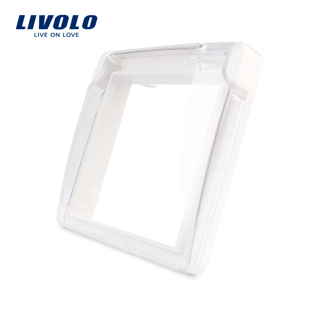 Livolo EU Standaard Stopcontact Waterdicht Cover, Plastic Decoratieve Voor Socket, 4 kleuren, C7-1WF-1, omvatten niet de socket