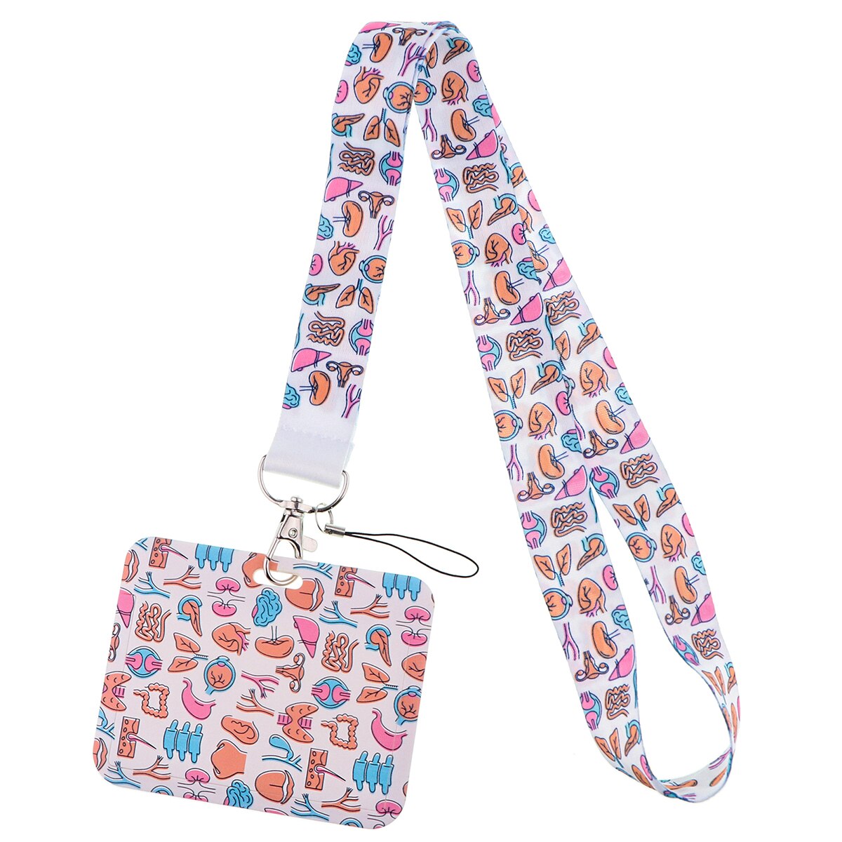Lb3064 Medische Apparatuur Arts Verpleegster Lanyard Grey 'S Anatomie Nekbanden Id Badge Houder Hanger Sleutelhanger Charm Telefoon Sleutelhanger