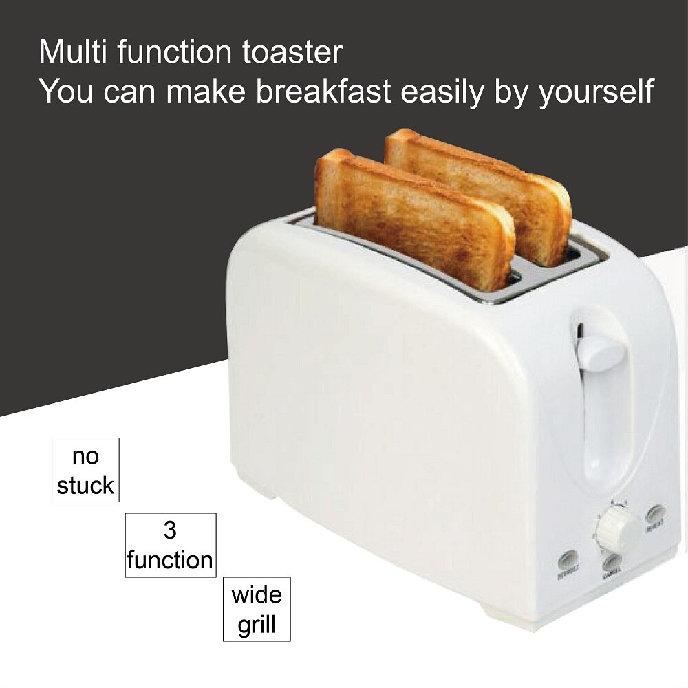 220v grille-pain multifonctions pour la maison, machine à sandwichs, machine à pain double face, machine à toast, couleur blanche