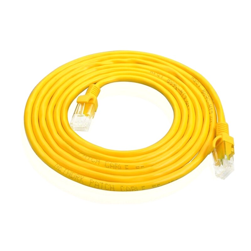 In Stock Durable CAT5 RJ45 Ethernet LAN Network Patch Lead Cable Flexible Anti-interference Extension Cord For PC Router