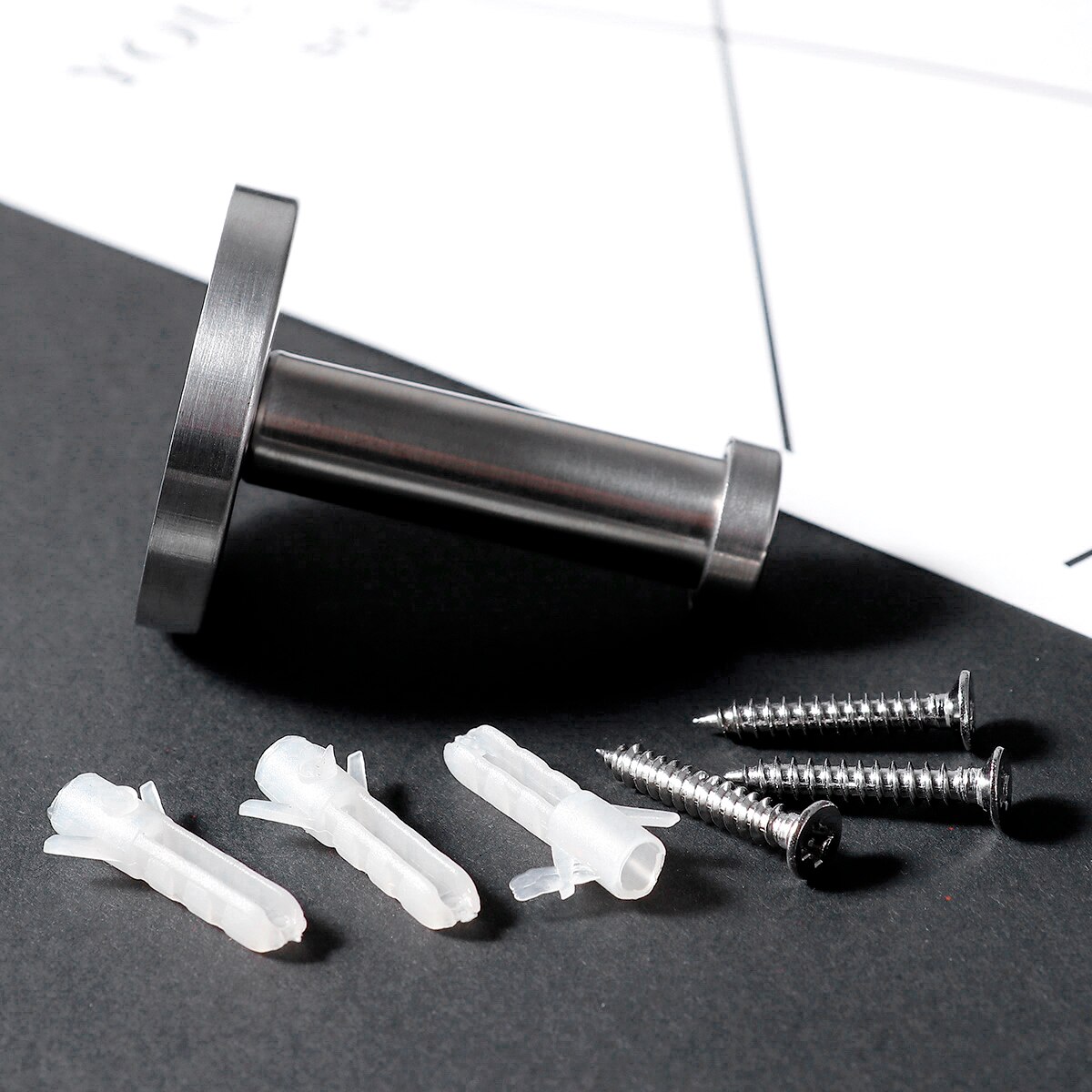 Towel Multi-Purpose Hooks Stainless Steel Hooks for Hanging Clothes Wall Mount Hook Hanger Towel Rack Space Saving