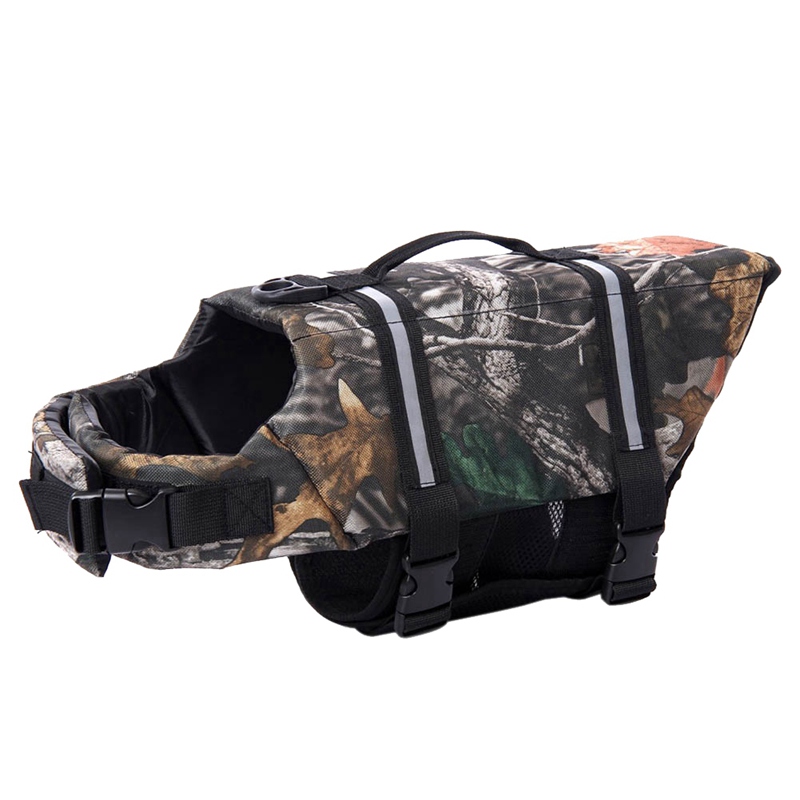 Reddingsvest voor huisdieren, zwemvest, surfkleding met d-ring voor de riem, zomervakantie oxford, ademend, franse bulldog: Mc / Xxl