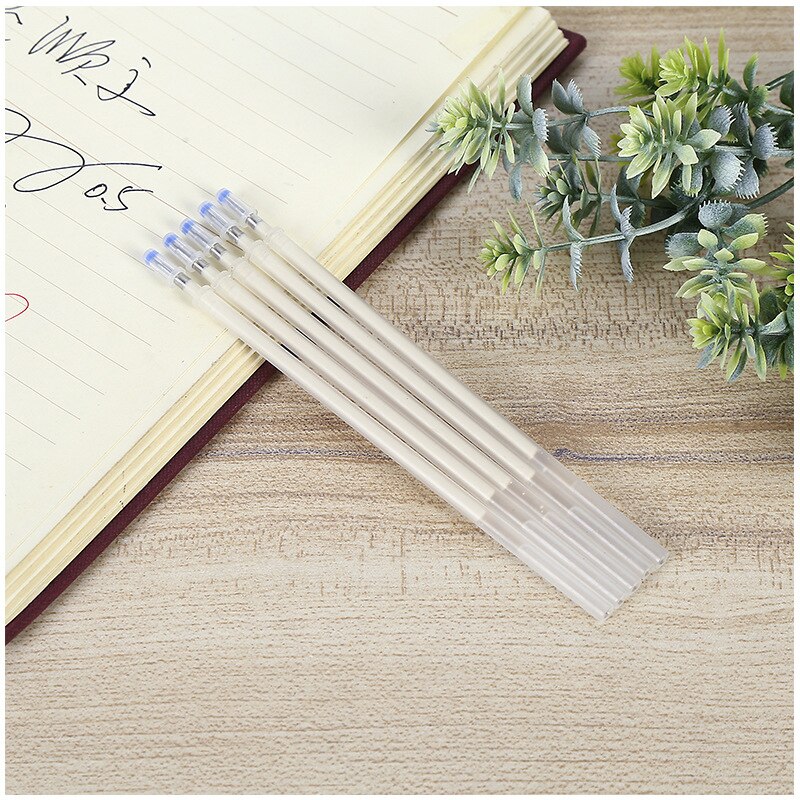 100pcs Heat Erasable Pen High Temperature Disappearing Fabric Marker Refills I88