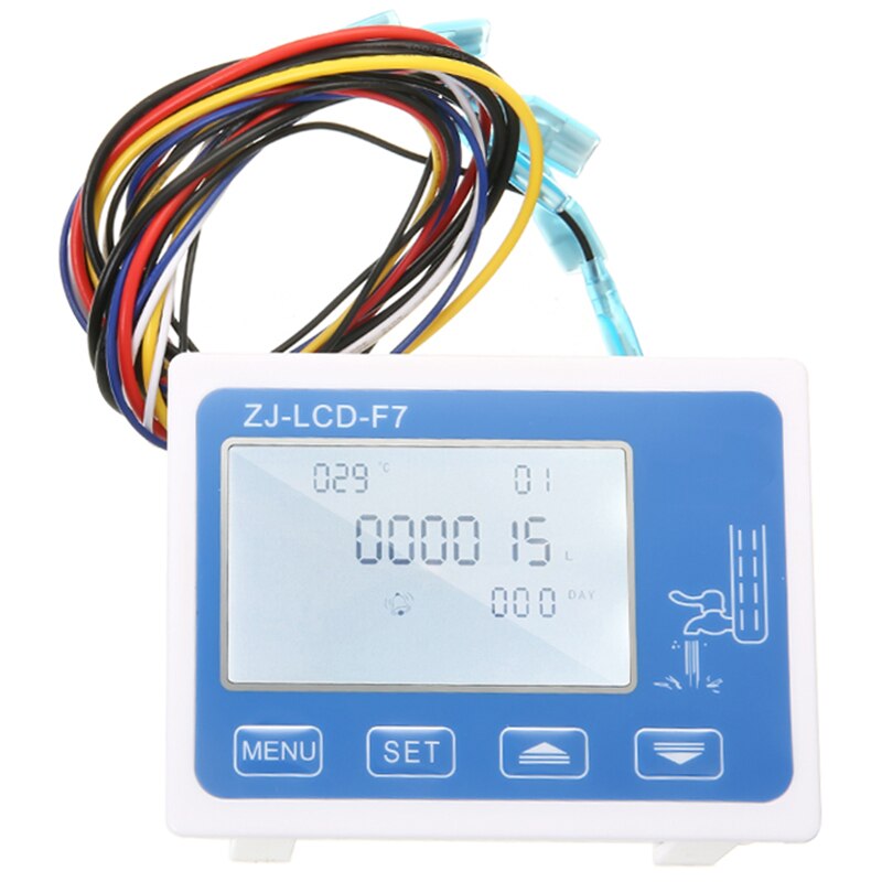 Zj-lcd -f7 flow sensor meter digital display filter controller lcd for ro vann maskin filter
