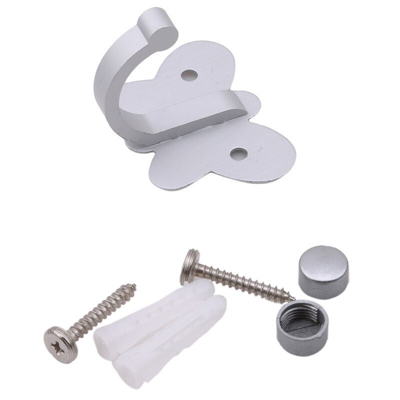 Antique Butterfly Furniture Door Hooks Towel Clothes Hat Coat Hanging Hooks Furniture Materials Bathroom Wall Hanger