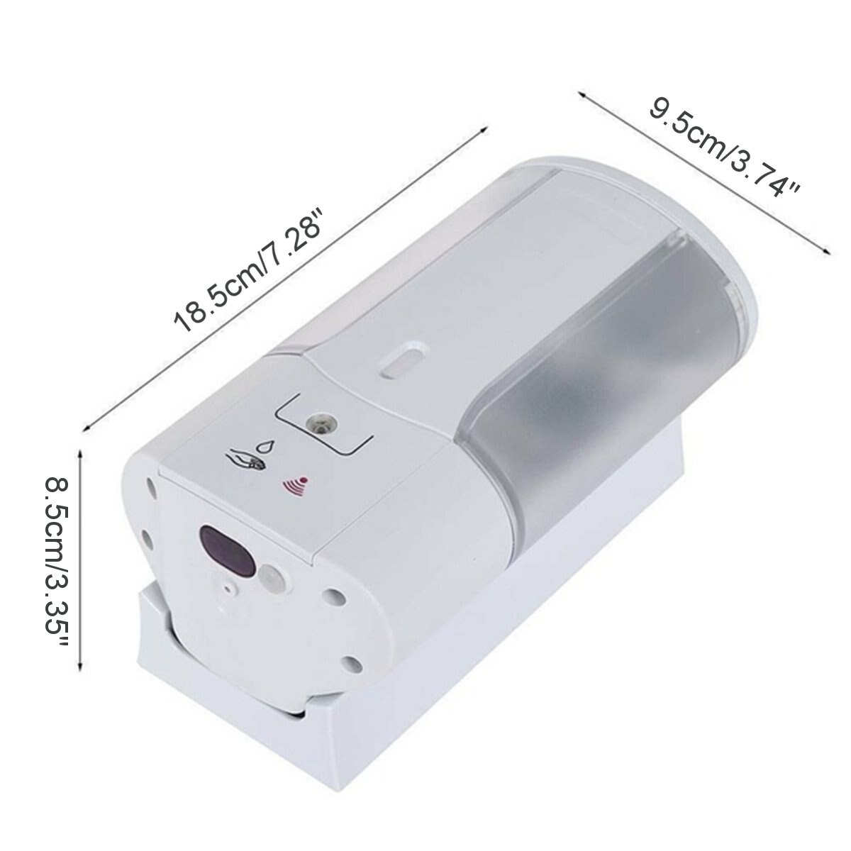 450mL Wall Mounted Automatic Soap Dispenser Infrared Induction Smart Liquid Soap Dispenser for Kitchen Bathroom Dispenser Home