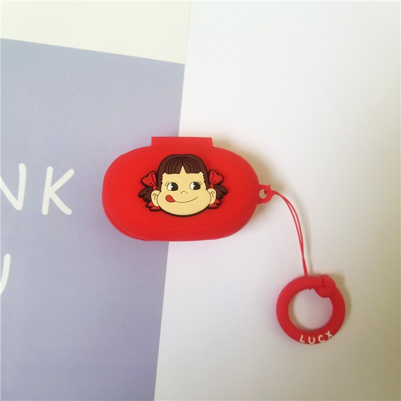 DIY Silikon Fall für Samsung Galaxy Knospen Plus Lade Box Hülse Schutzhülle Bluetooth Kopfhörer Haut Mit Finger strap: 17