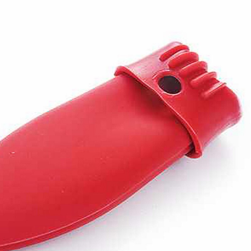 Herramientas de cocina únicas, olla de silicona con asa, funda para asa de cazo, antideslizante, Grip, piezas de utensilios de cocina, novedad ^ 1