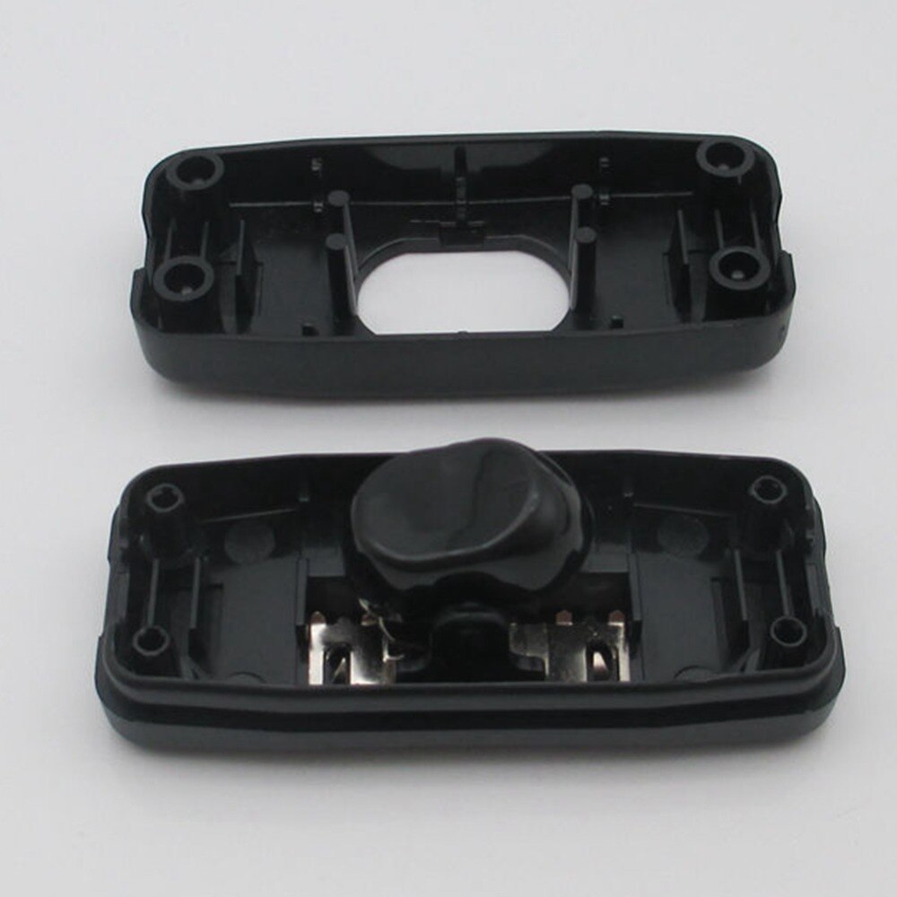 303 Switch Halfway Rocker Momentary Push Button Rocker Switches Table Lamp Online Switch lack White transparent 1pc