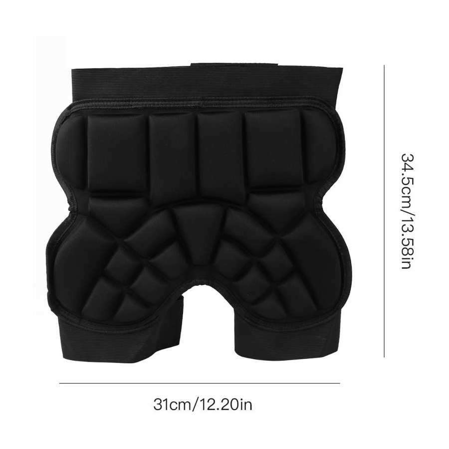Unisex snowboard beskyttelse hoftepude kating numse resistent skating hofte beskyttelse pude sports guard