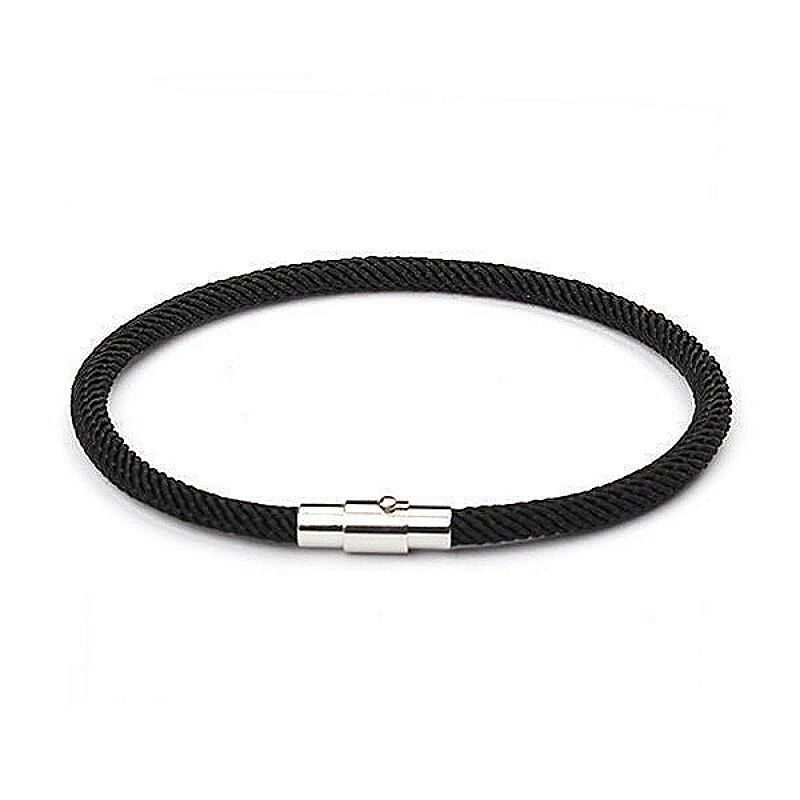 Enkele Verkoop Kleur Nylon Magneet Sluiting Dating Mannen En Vrouwen Hologram Armbanden Banket Dagelijks Armband