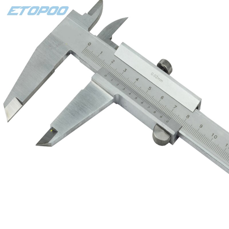 High Precision Industry Stainless Steel Vernier Caliper Mono block 0-150 0-200 300mm 0.02mm/0.05mm metric Measuring Tool