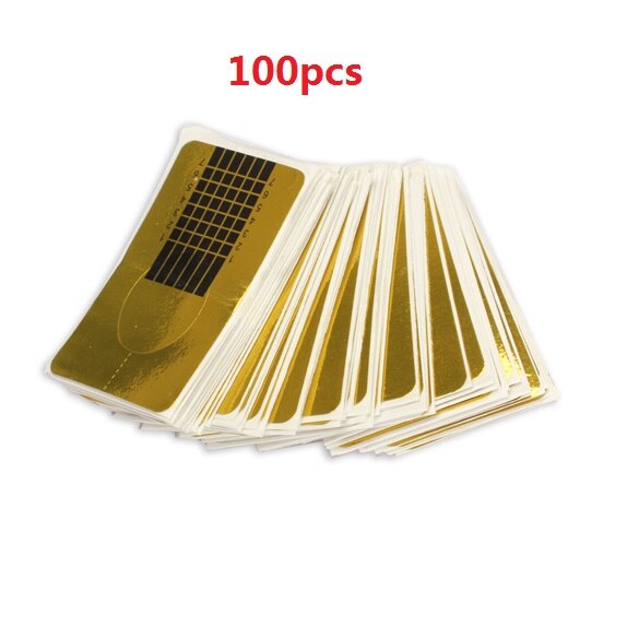 50pcs Nail Forms Supplies Tools Nail Extension Nail Form for Nails Art Acrylic UV Gel Extension Forms: b