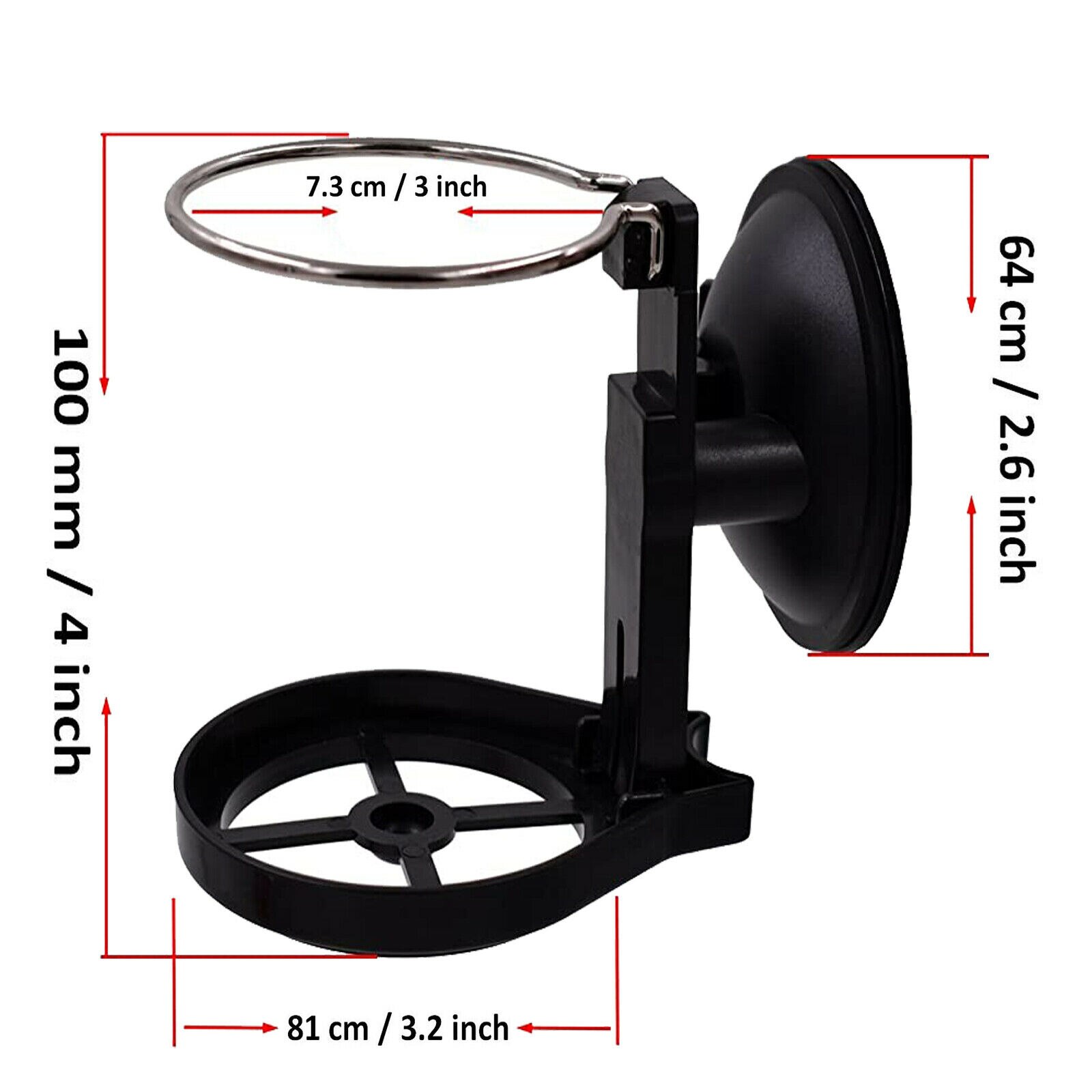 Bath &amp; Shower Cup holder Caddy Beer &amp; Wine Suction Cup Drink Shower Beer Holder