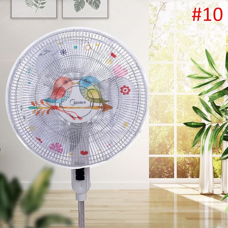 Elektrische Ventilator Cover Anti-Chuck Fan Guard Veiligheid Mesh Bescherming Fan Finger Protector Home Office Stofkap Fans Netto: S10
