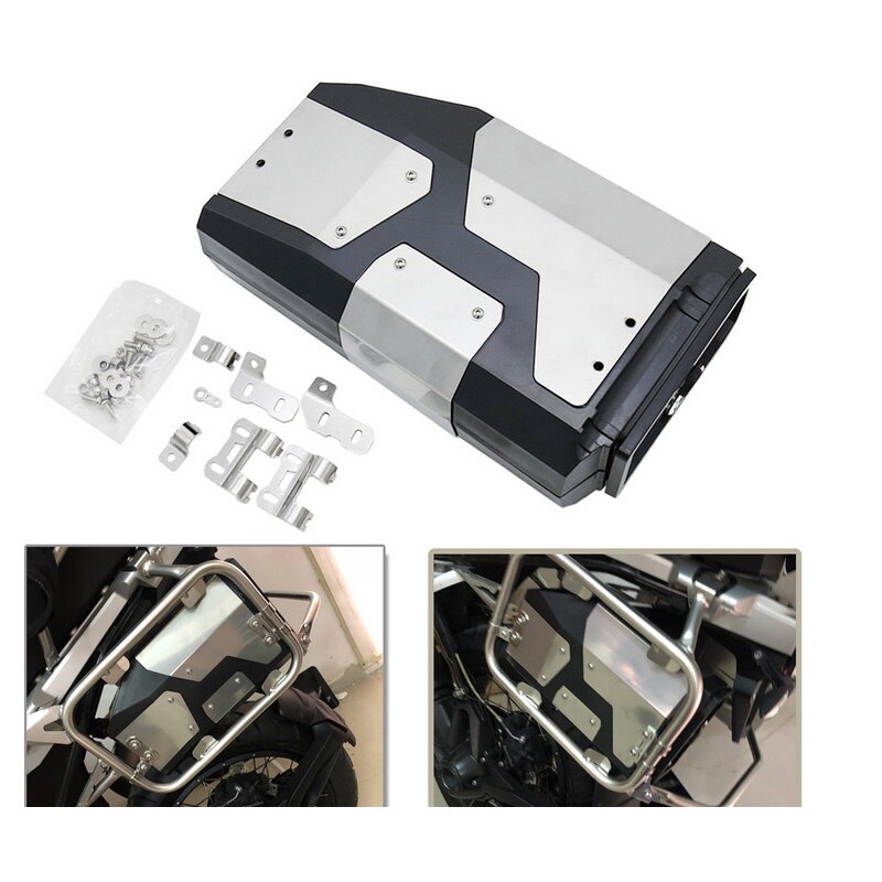 Big ! Tool Box For BMW r1250gs r1200gs lc & adv Adventure all years for BMW r 1200 gs Left Side Bracket Aluminum box