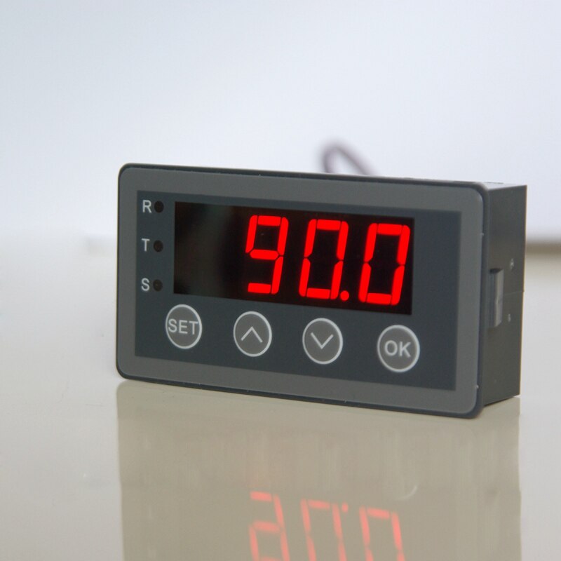 Digital Display Meter 0-10V 0-20mA 2-10V 4-20mA Analog Signal Eingang 0-10V anzeige Prozess Panel Meter Relais Heraus RS485 Port