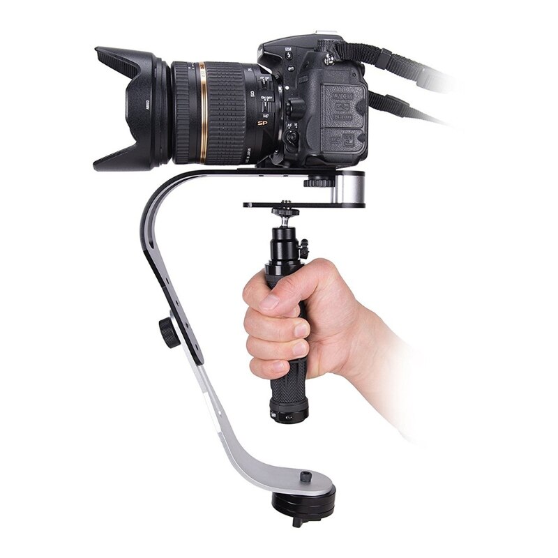 Aluminum Camera Stabilizer - Handheld Gimbal for Smartphone, DSLR, 5DII - 1200g - 34x20.5x5.7cm
