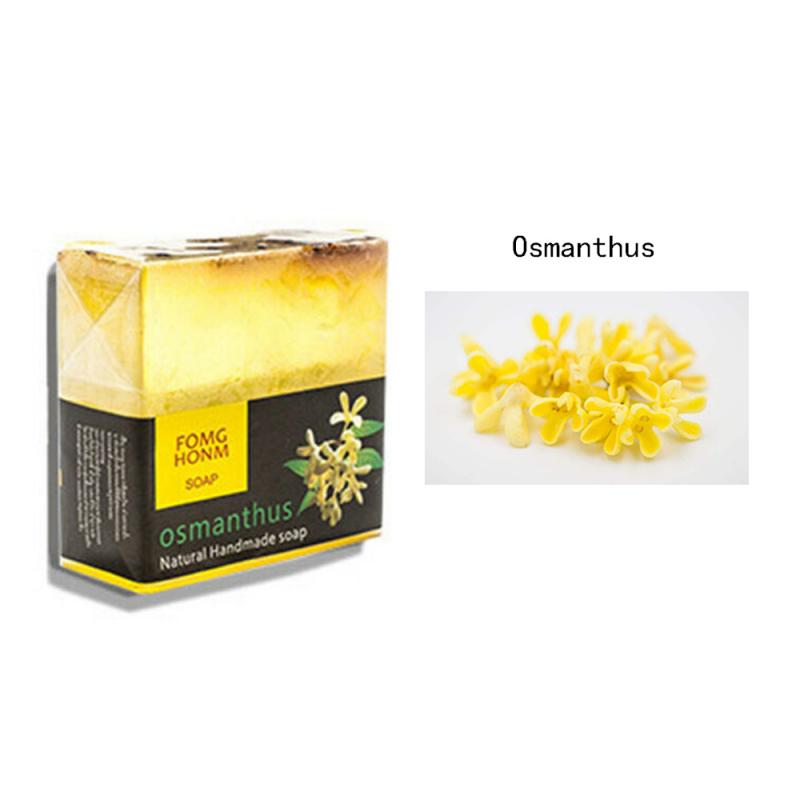 Jabón de frutas naturales tailandés, hecho a mano jabón de manos, barra de baño hidratante de carbón, exfoliante, para limpieza de manos, TSLM1