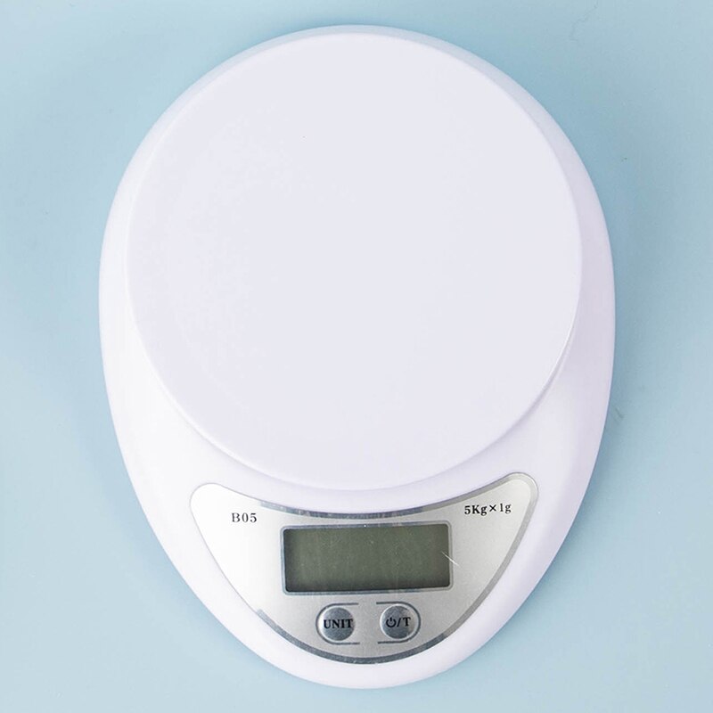 1g/5kg Food Scale Digital Kitchen Grams and Ounces for Weight Loss Baking Weight Loss Baking Cooking Diet Food Scale Useful PRE