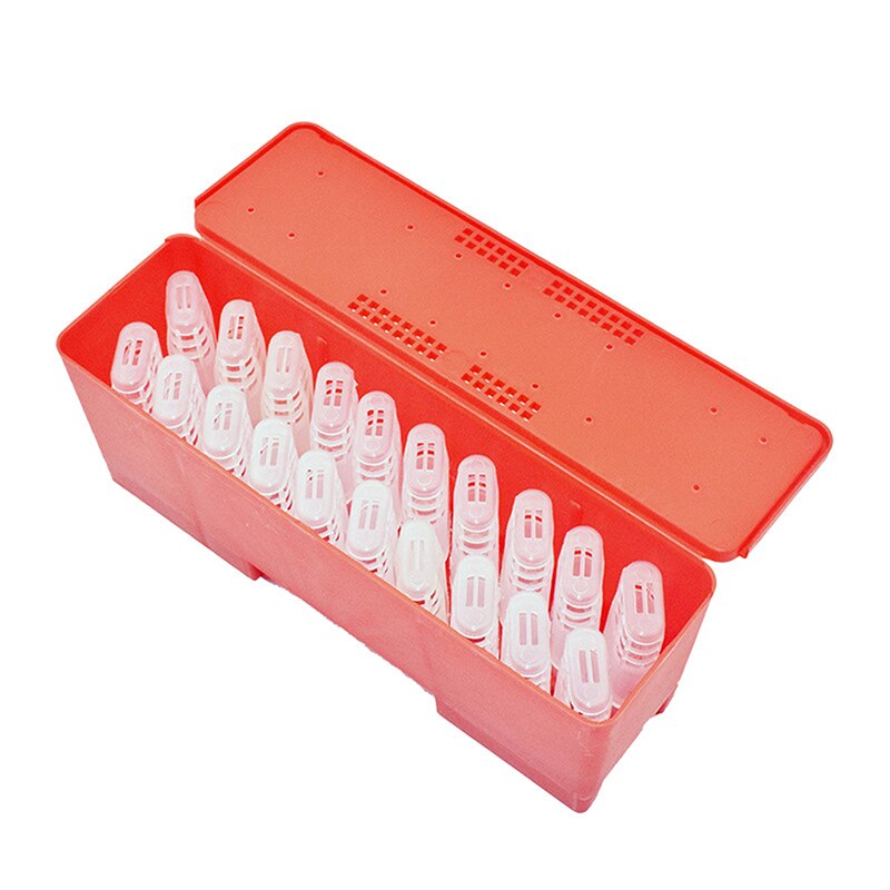 Beekeeping Supplies Queen Bees Box With 20 PCS Queen Cages Queen Rearing Equipment Queen Cell Incubator: Default Title