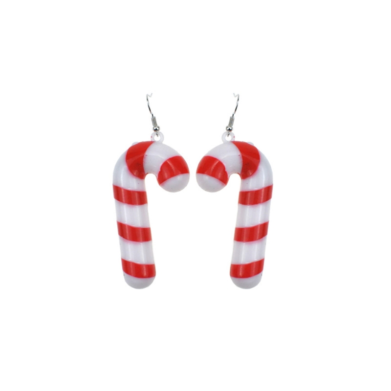 Brincos Glow in the Dark Snow Presente com LED para joias femininas