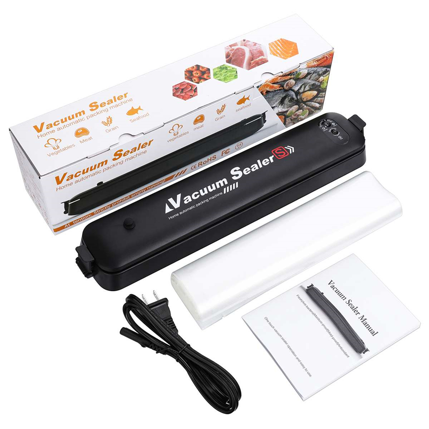 220V/110V Vacuum Sealer Vacuum degasser Machine With 15PCS Bags Home Electric Vacuum Packaging Machine