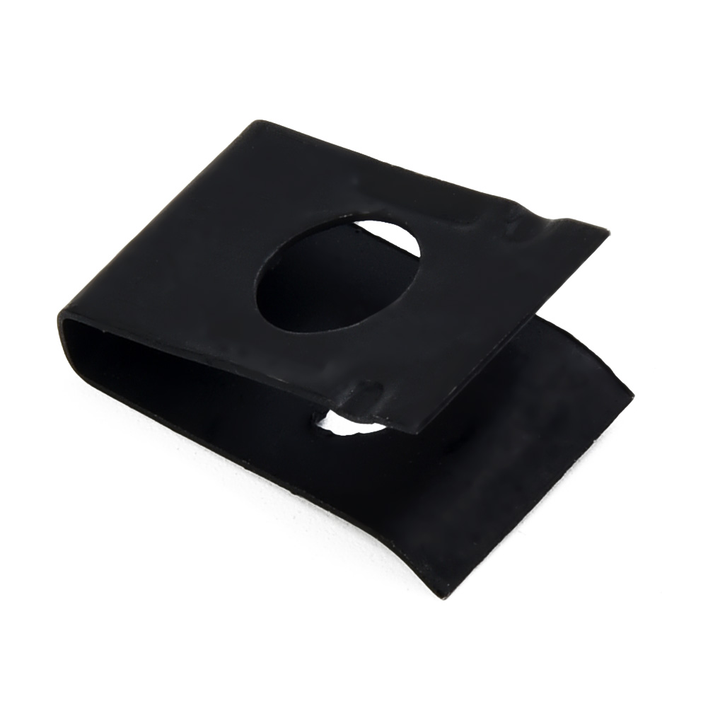 50pcs Metal Car Speed Fastener U Type Nuts Self Tapping Screw Spire Clip Spring Plate Retainer Fixing Fastener Clips Replacement