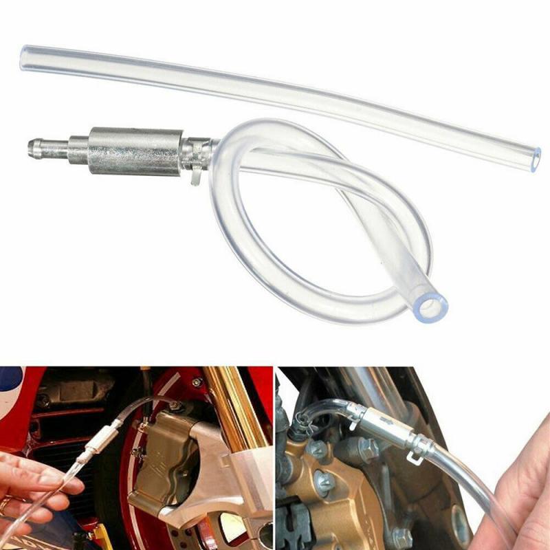 Car Clutch Brake Bleeder Hose Hydraulic Clutch One Way Valve Tube Bleeding Tool Replacement Adapter Kit Car Accessories