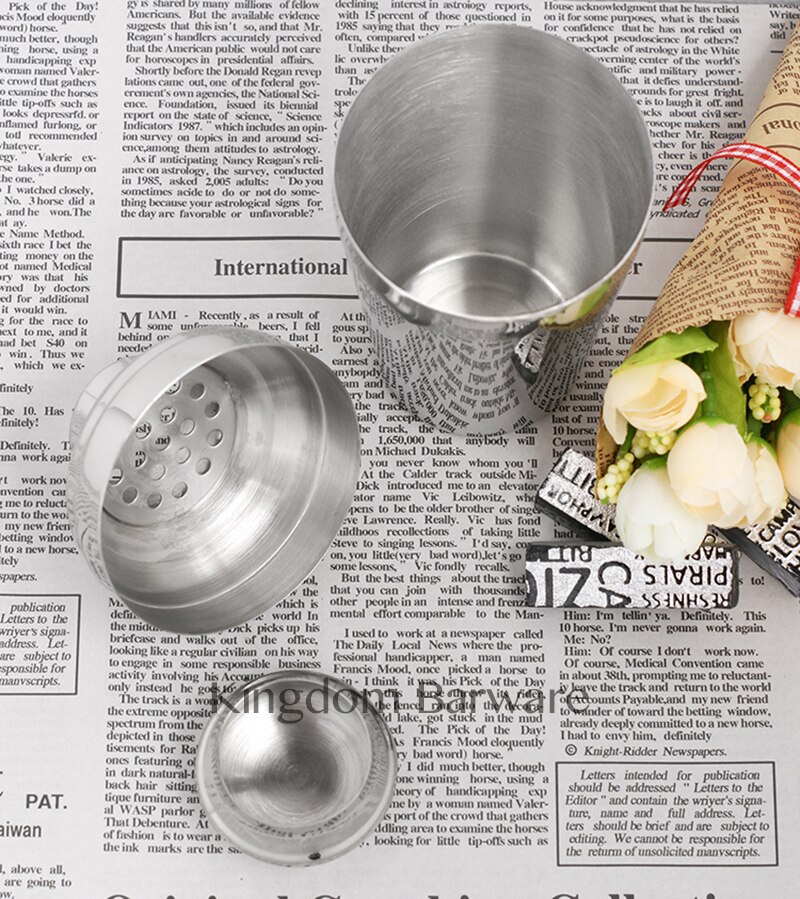 Mushroom-Shaped Cap Cocktail Shaker Bar Tools