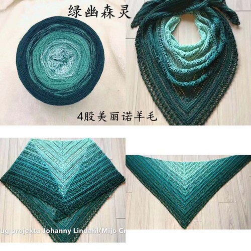 1 Pc Comfortabele Wol Blend Garen Kleding Naaien Garen Hand-Geweven Sjaals Hoed Garen Gehaakte Breien Garen: 2