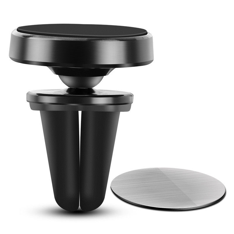 Iksnail magneettinen autopuhelimen pidike samsung galaxy note 9 8 tuuletusaukkoon kiinnitettävä magneetti puhelinteline iphone xs max gps telineille: Tyyppi 1 musta