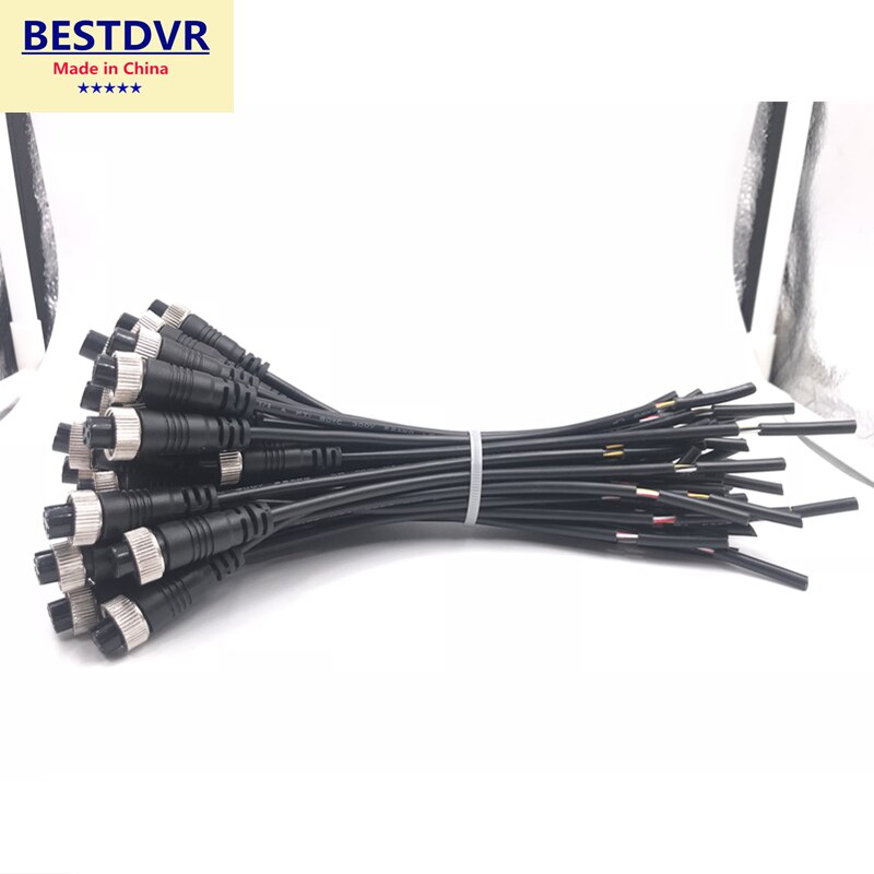 Automotive camera Aviation female connector All copper mdvr interface Truck camera Aviation connector cables Aviation Female