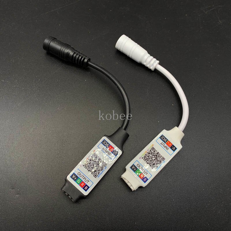 Mini Rgb Bluetooth Controller Dc 5V 12V 24V Muziek Bluetooth Led Controller Light Strip Controller Voor Rgb led Strip
