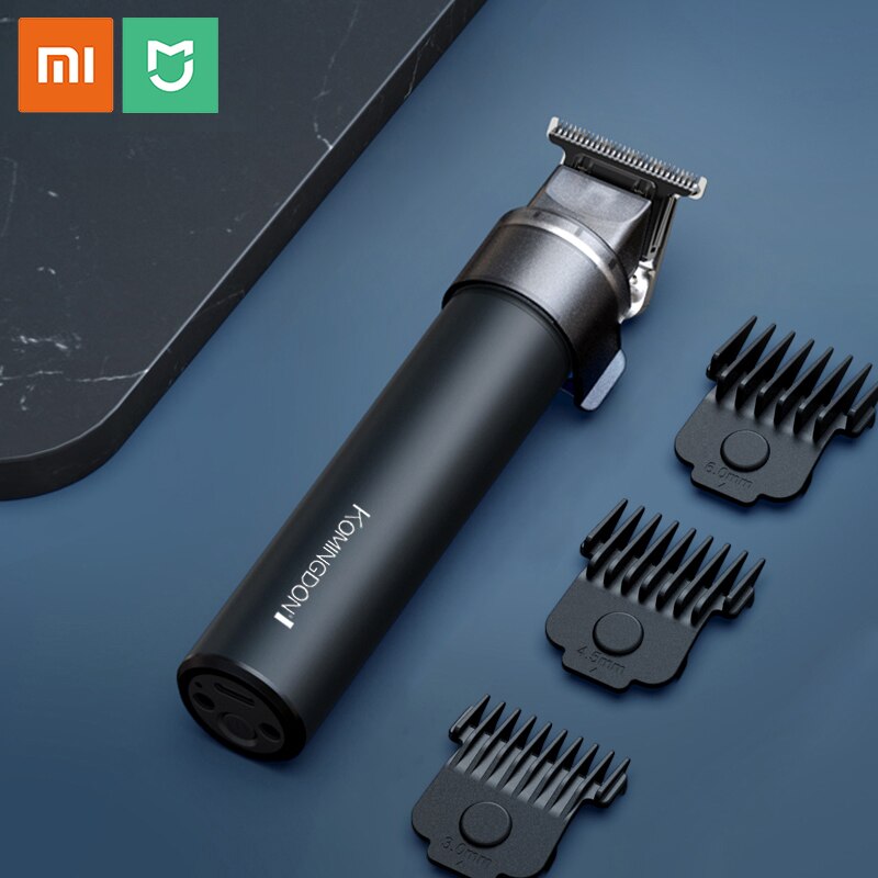 XIAOMI KOMINGDON Haar Haarschneidemaschine Bart Trimmer Elektrische Rasierer männer Friseur Frisur Mann Metall Schneiden Maschine Schnurrbart PR-2717