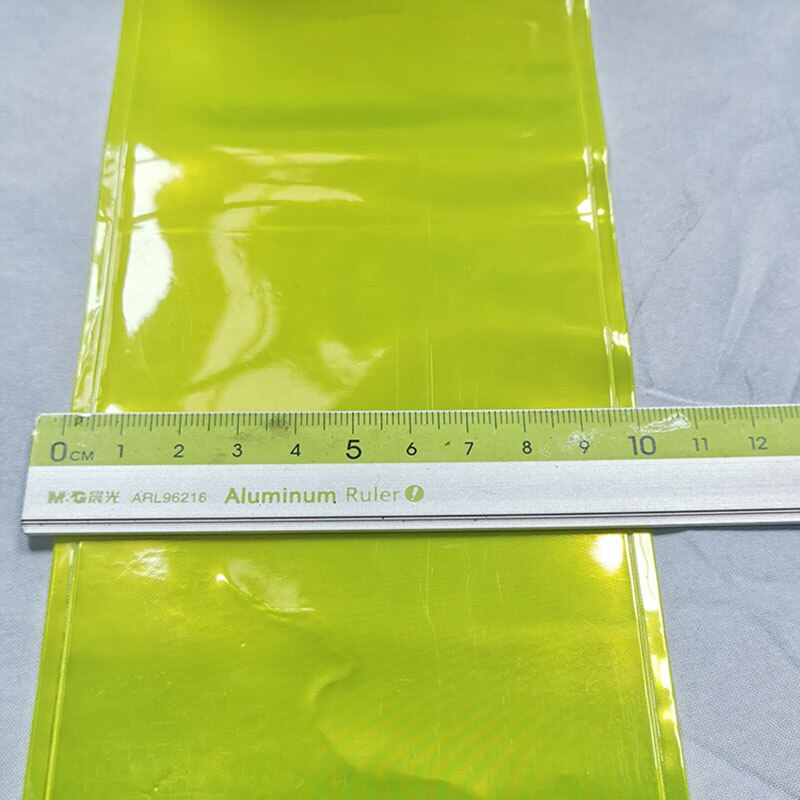 10cm*50m/ ruller reflekterende materiale syning stof fluorescerende pvc strimmel høj synlighed refleksion trafiksikkerhed advarselstape
