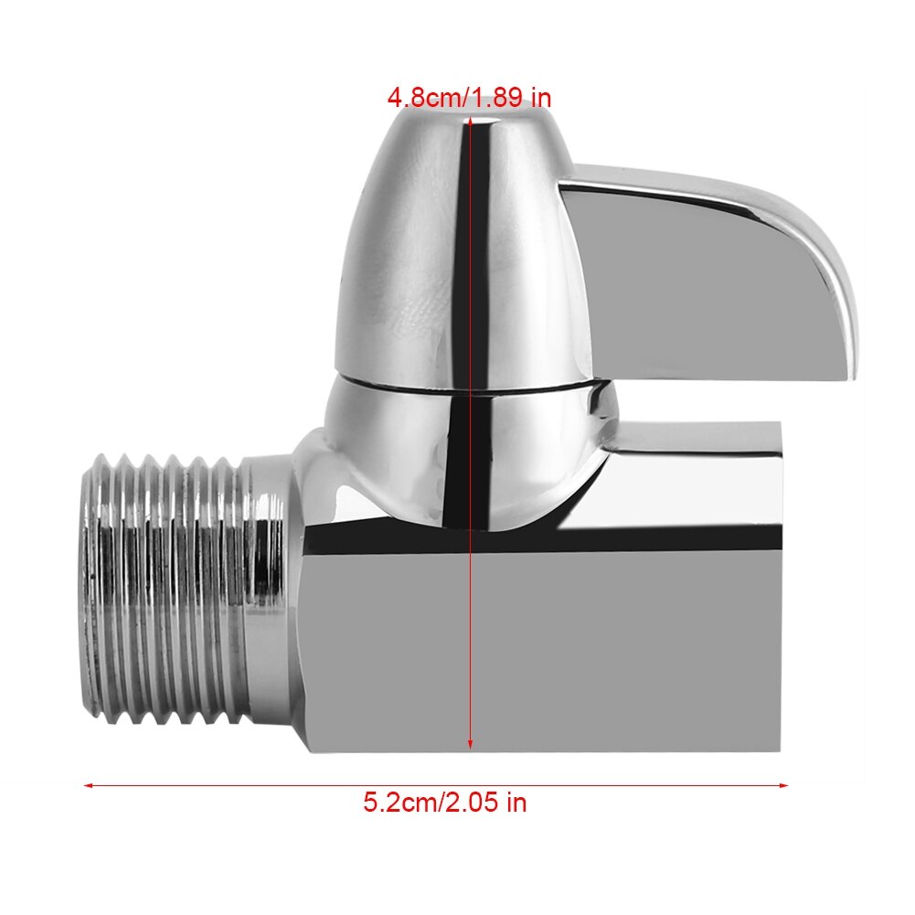 G1 2 Inch Three Way Shower Arm Diverter Universal Grandado