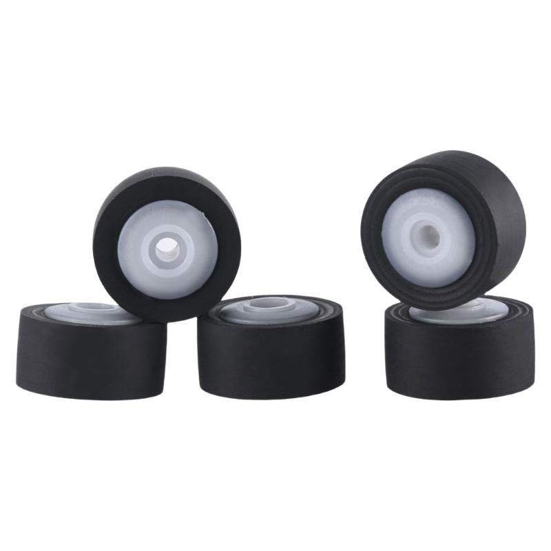 Cartucho de cinta de prensa para coche, Cassette estéreo con movimiento de goma, rueda de cubierta, grabadora de Radio y Audio, 13mm x 8x2, 5 piezas: Otros