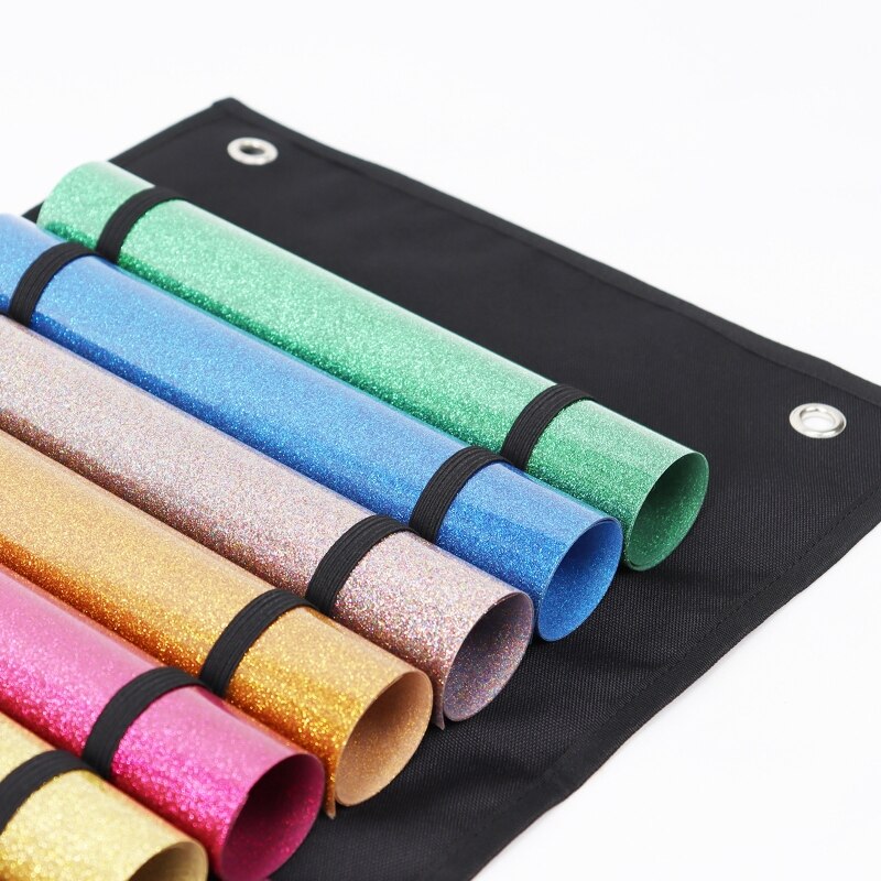 Vinyl Rolls Storage Rack Vinyl Roll with 47 Compartment Volume Compartments Wall Mount/Door Vinyl Storage Rack