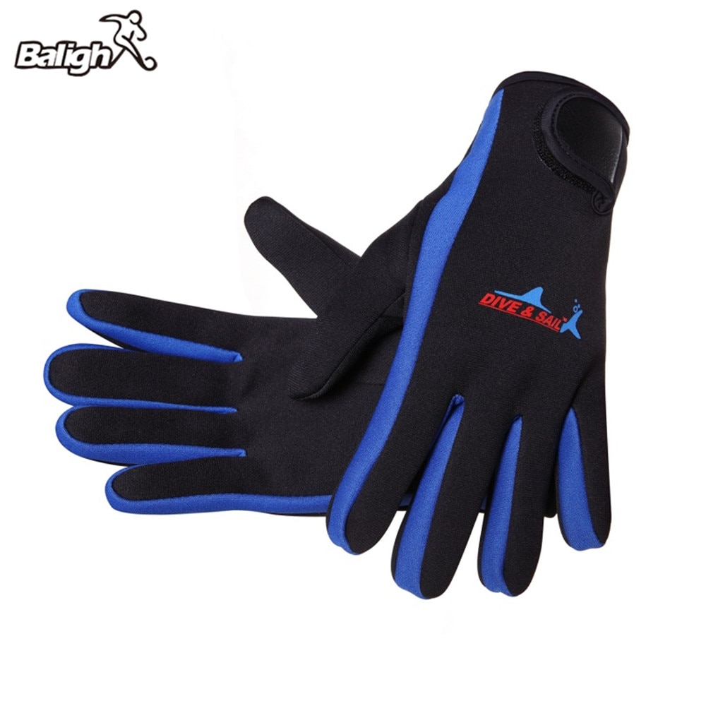 Dames heren zwem- en duikhandschoenen 1.5mm neopreen antislip warme zwem- snorkel surfhandschoenen