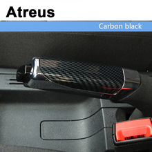 Atreus Car Styling Automobile Handbrake Grips Sticky Covers For Mitsubishi ASX Suzuki Subaru Acura Jeep Fiat 500 Hyundai Solaris